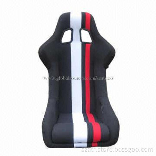 New Style PU Racing Car Seat with Steel Tube Frame